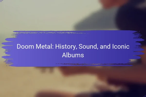 Doom Metal: History, Sound, and Iconic Albums