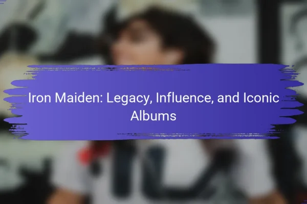Iron Maiden: Legacy, Influence, and Iconic Albums